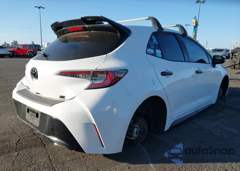 2020 Toyota Corolla Se Nightshade Edition z USA, uszkodzony, nr VIN JTND4RBE0L3097217